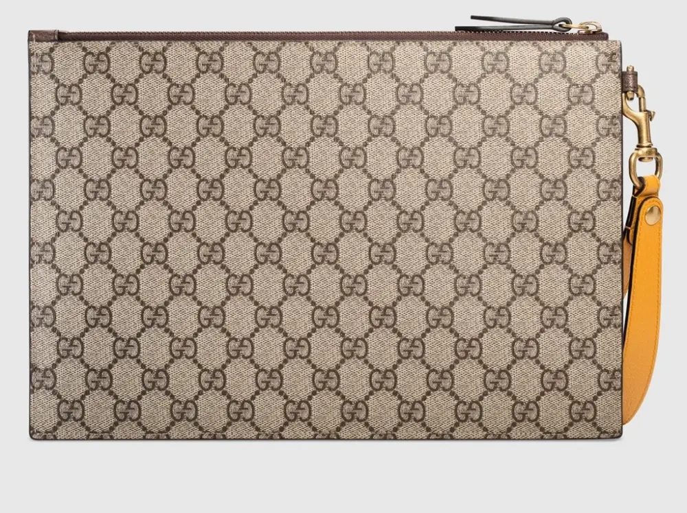 Alternative view of Túi Gucci Neo Vintage GG Supreme Pouch 'Beige' 473956-K9GOT-8861