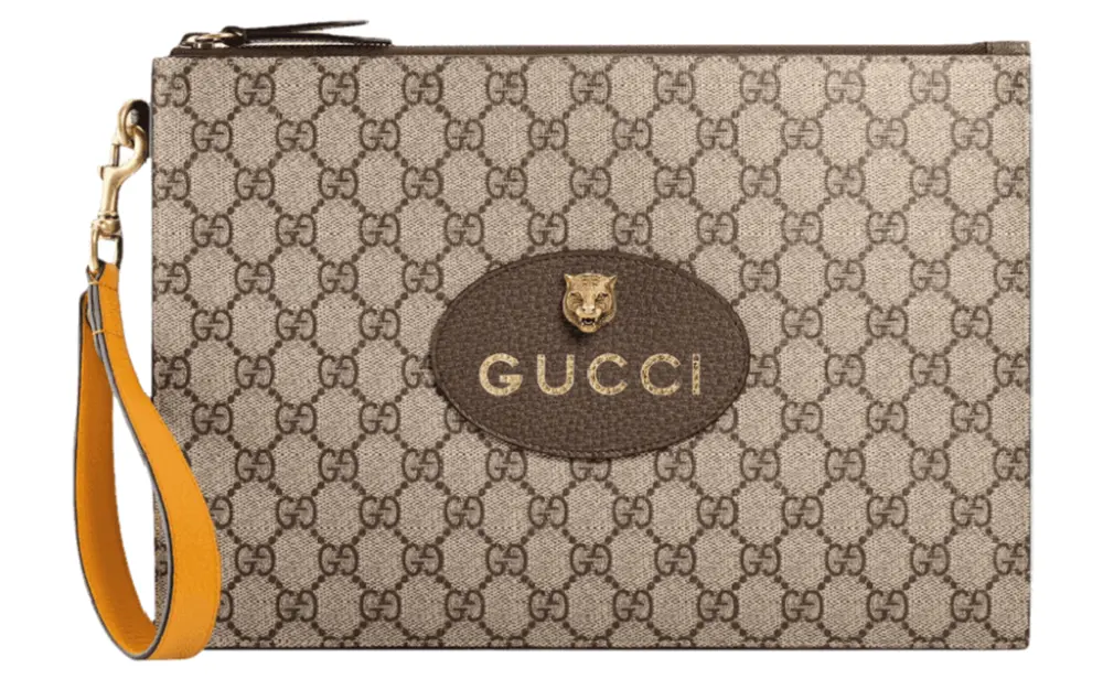 Túi Gucci Neo Vintage GG Supreme Pouch 'Beige' 473956-K9GOT-8861