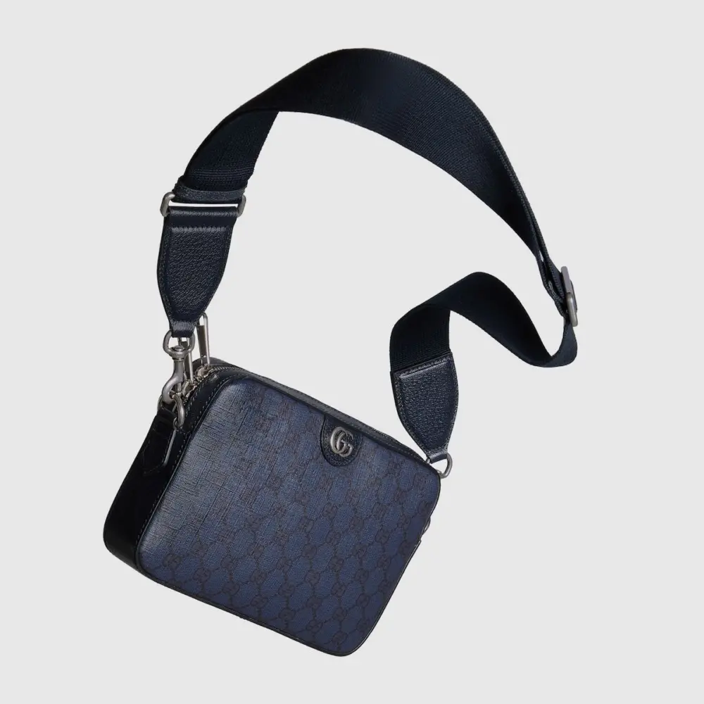 Túi Gucci Ophidia GG Shoulder Bag 'Blue Black' 699439-UULHK-8441 - Ảnh 6