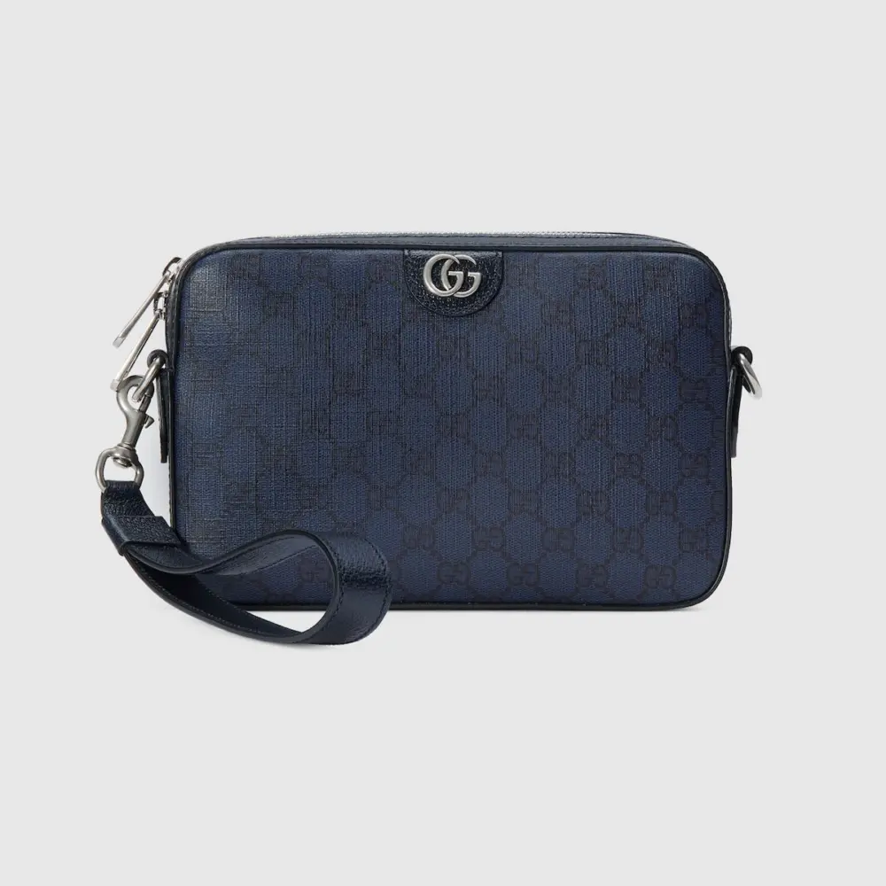 Túi Gucci Ophidia GG Shoulder Bag 'Blue Black' 699439-UULHK-8441 - Ảnh 5