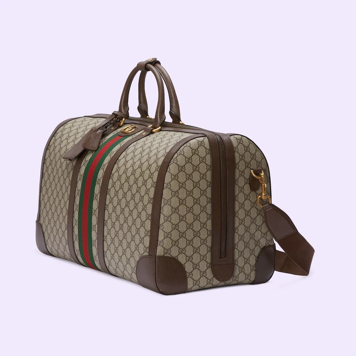 Túi Gucci Savoy Large Duffle Bag 'Beige Ebony' 724612-9C2ST-8746 - Ảnh 8