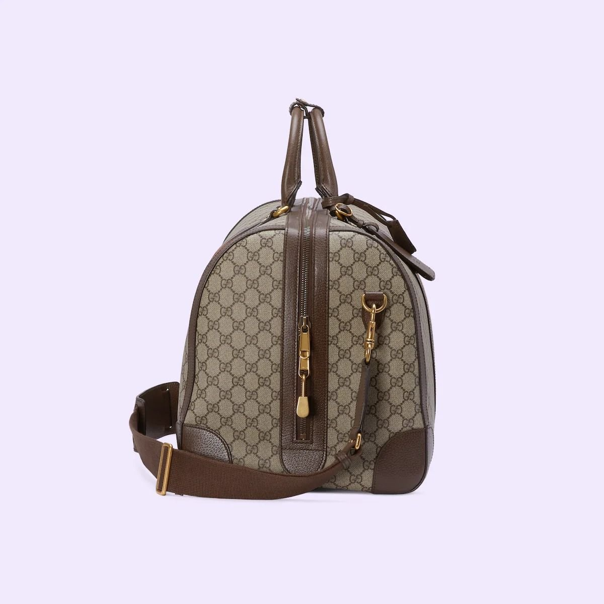 Túi Gucci Savoy Large Duffle Bag 'Beige Ebony' 724612-9C2ST-8746 - Ảnh 5