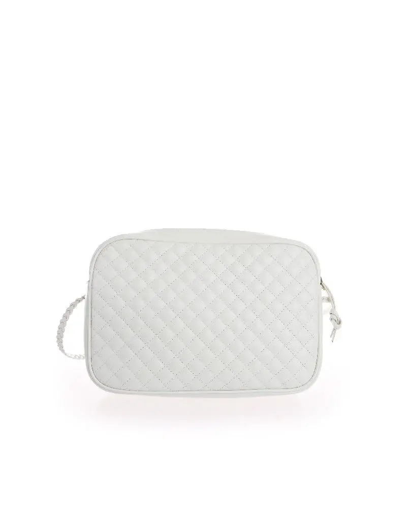 Túi Gucci Bag Cross Laminated Web Quilt 'White' 541051-0YKMT-9179 - Ảnh 4