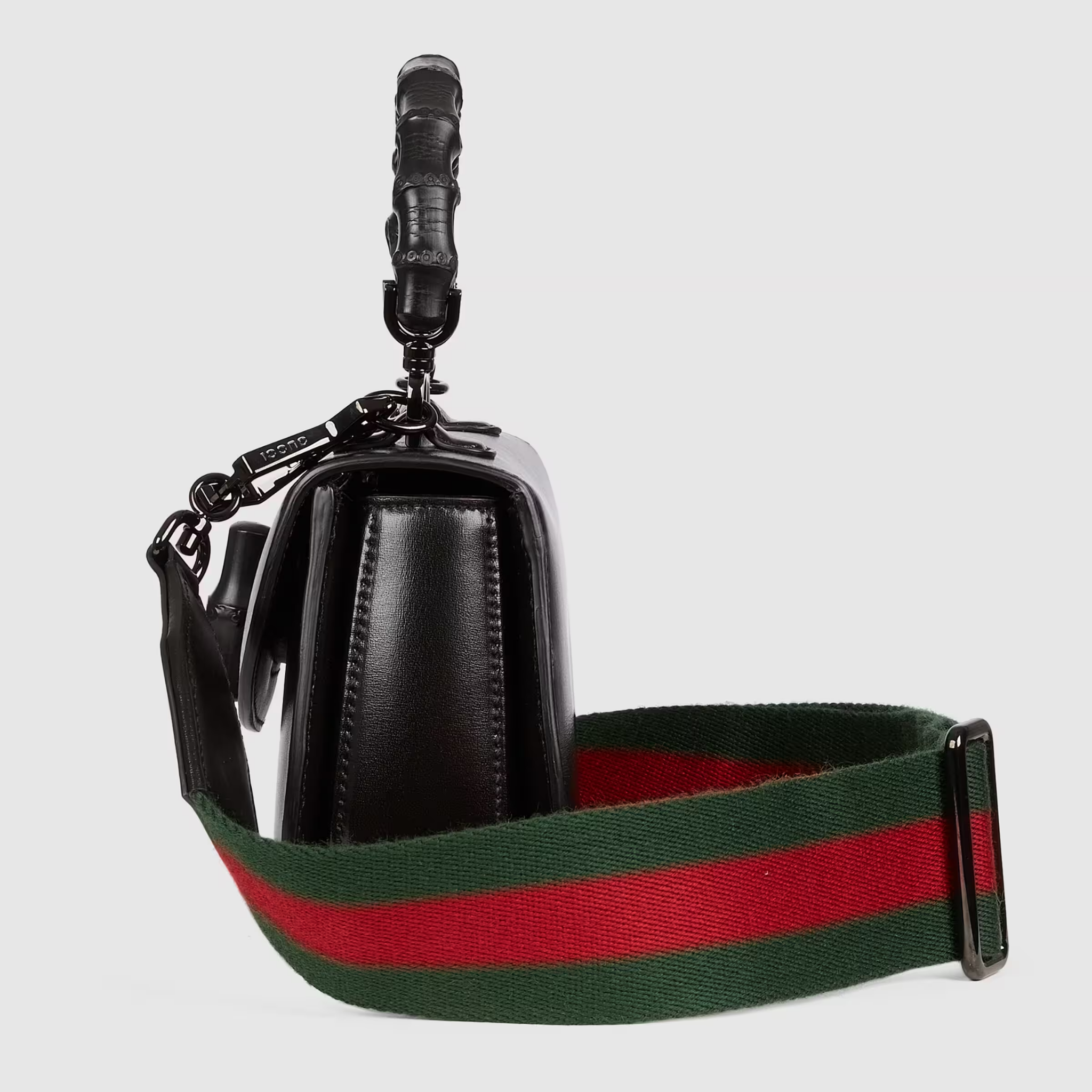 Túi Gucci Bamboo 1947 Mini Top Handle Bag 'Black' 686864-10ODP-1060 - Ảnh 3