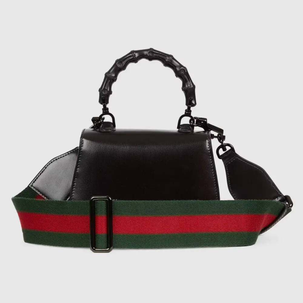 Alternative view of Túi Gucci Bamboo 1947 Mini Top Handle Bag 'Black' 686864-10ODP-1060