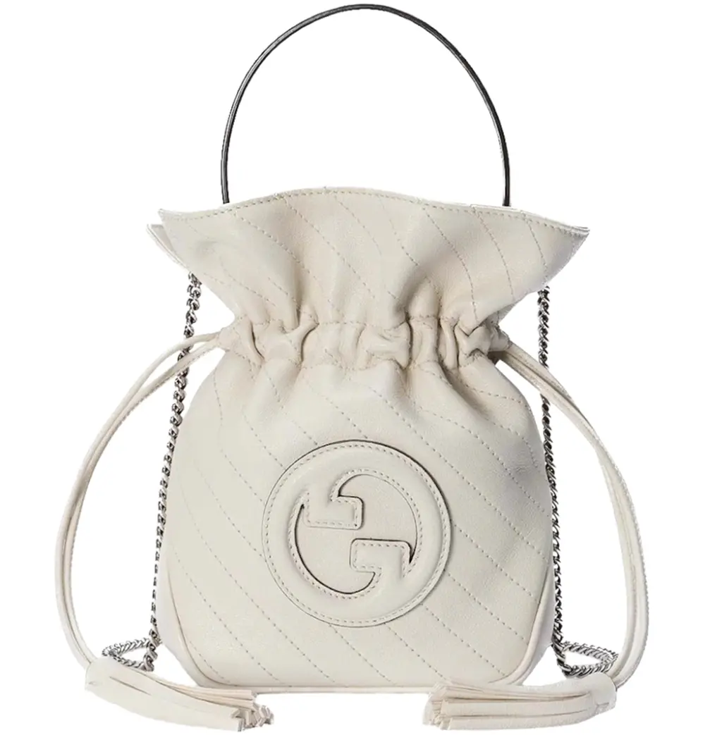 Túi Nữ Gucci Blondie Mini Bucket Bag 'White' 760313-AACP7-9022