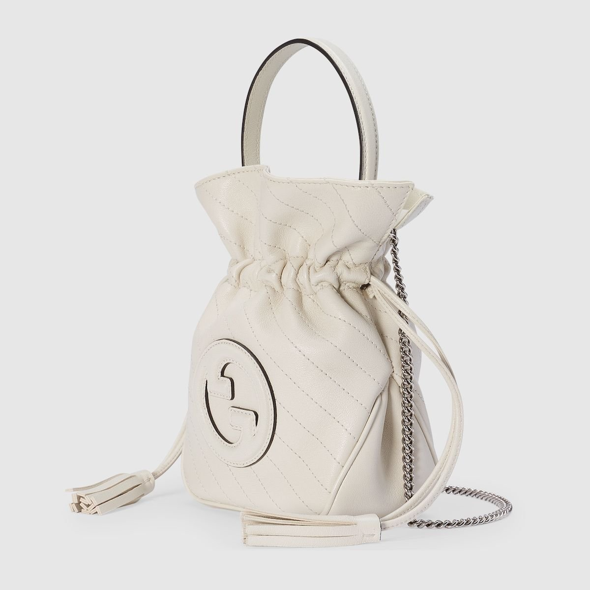 Alternative view of Túi Nữ Gucci Blondie Mini Bucket Bag 'White' 760313-AACP7-9022