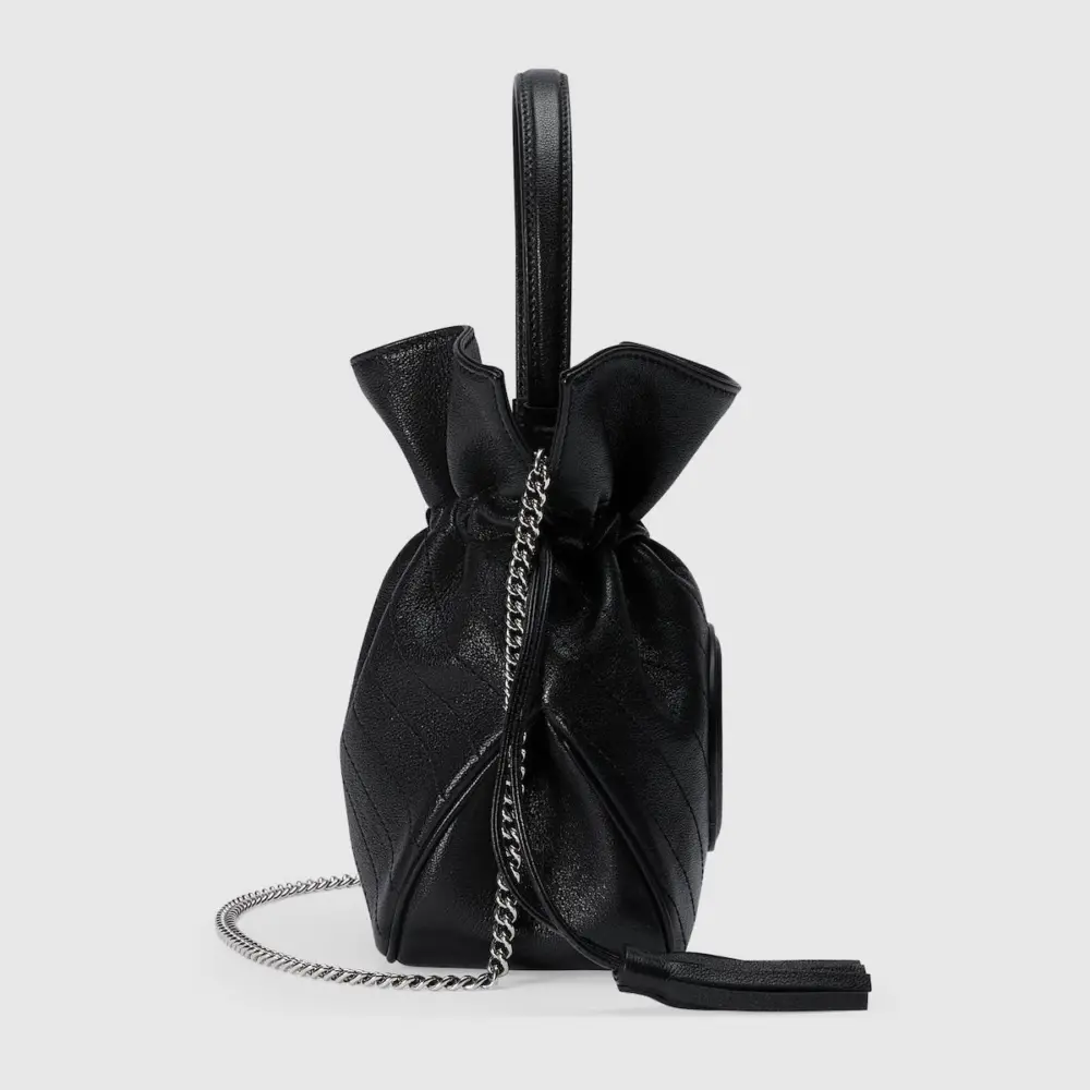 Túi Gucci Blondie Mini Bucket Bag 'Black' 760313-AACP7-1000 - Ảnh 4