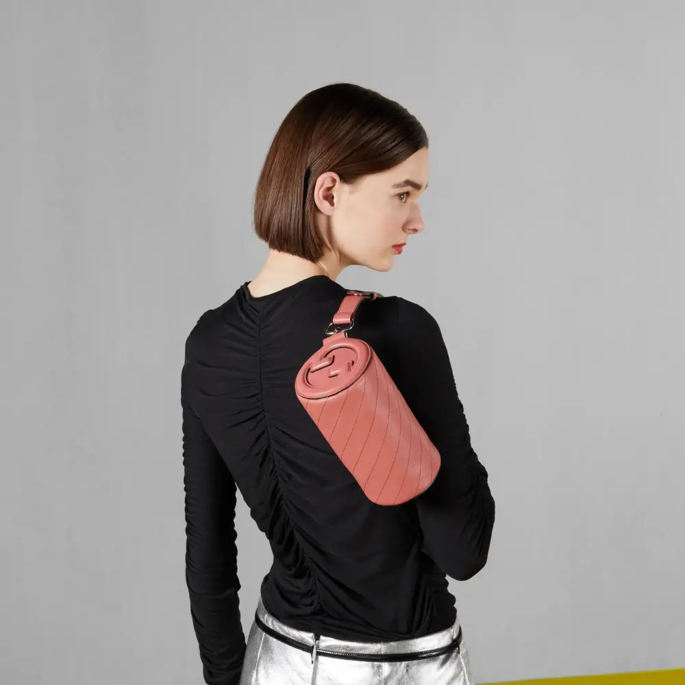 Túi Gucci Blondie Mini Shoulder Bag 'Pink' 760170-AACPY-6701 - Ảnh 6