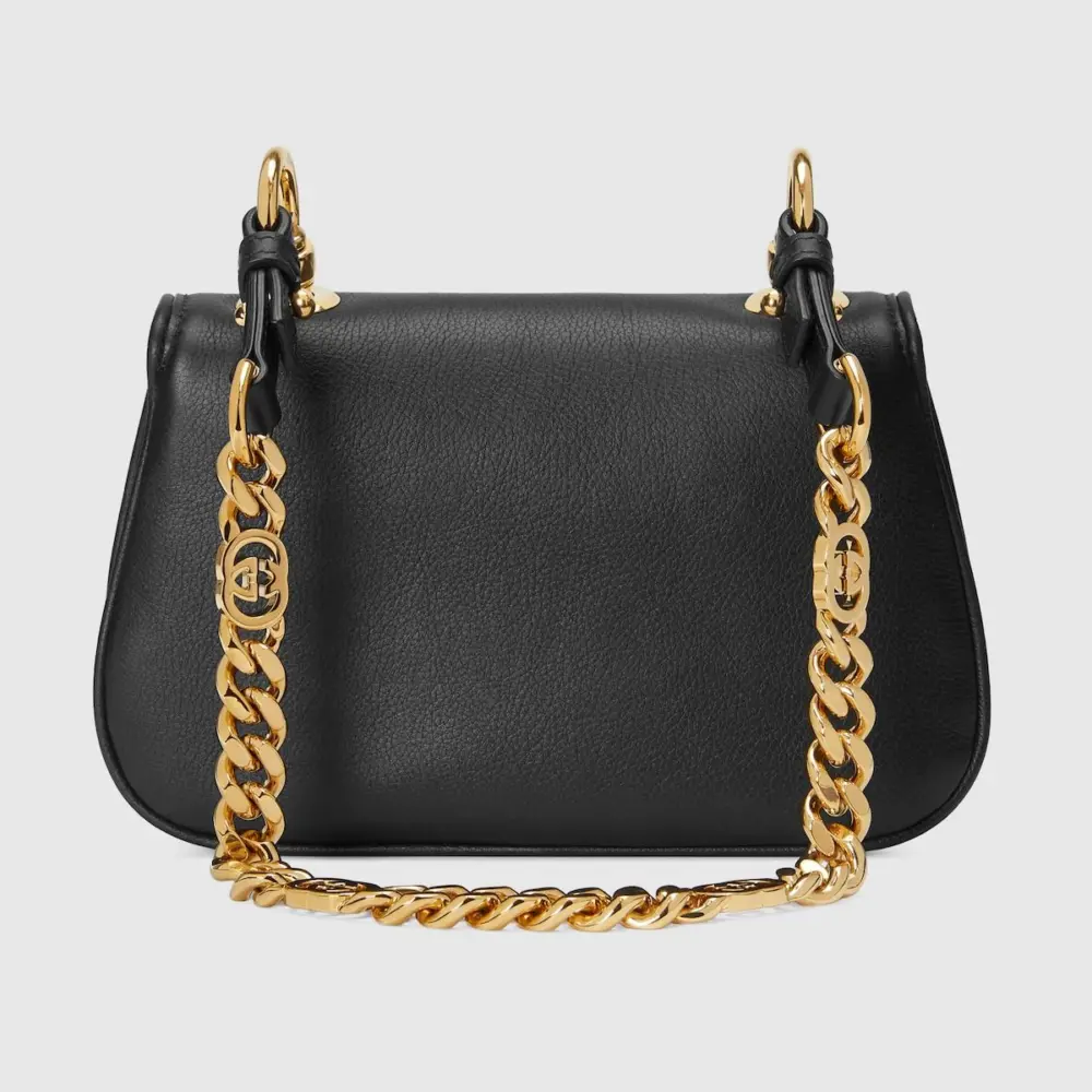 Túi Gucci Blondie Mini Shoulder Bag 'Black' 724645-UXX0G-1000 - Ảnh 3