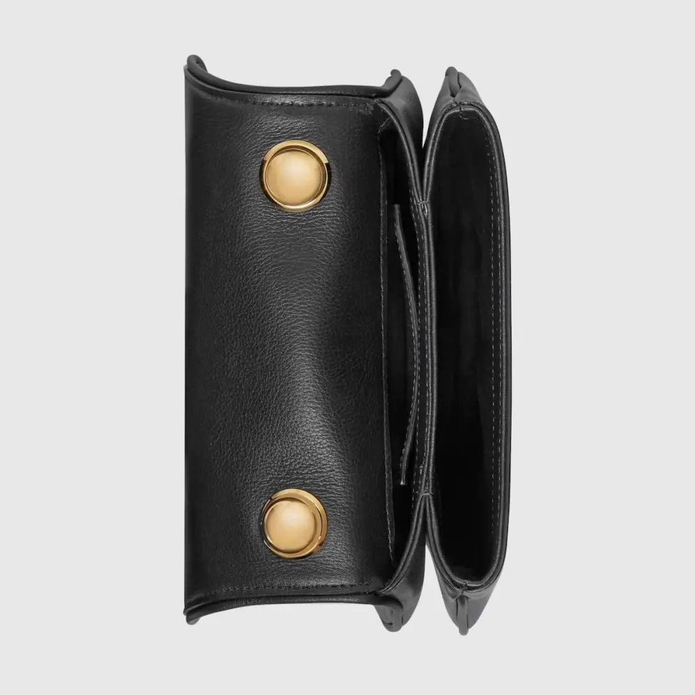 Túi Gucci Blondie Mini Shoulder Bag 'Black' 724645-UXX0G-1000 - Ảnh 6