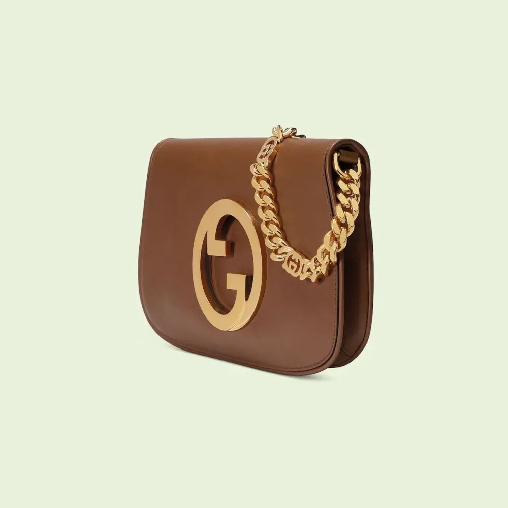 Túi Gucci Blondie Shoulder Bag 'Cuir' 699268-UXX0G-2535 - Ảnh 9