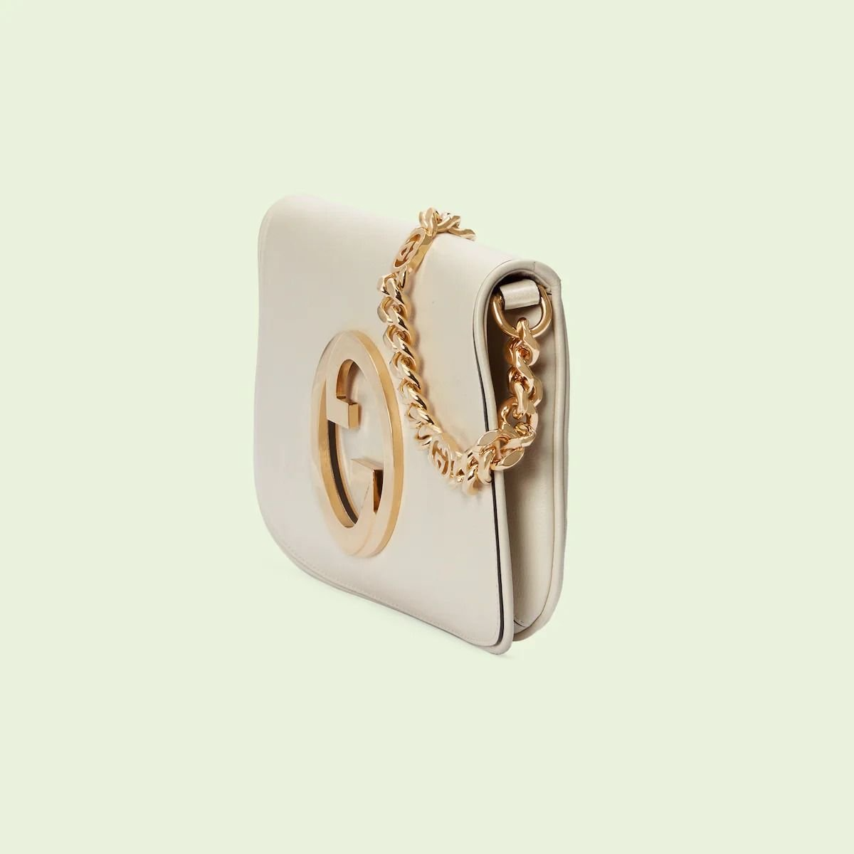 Túi Gucci Blondie Shoulder Bag 'White' 699268-UXX0G-9022 - Ảnh 9