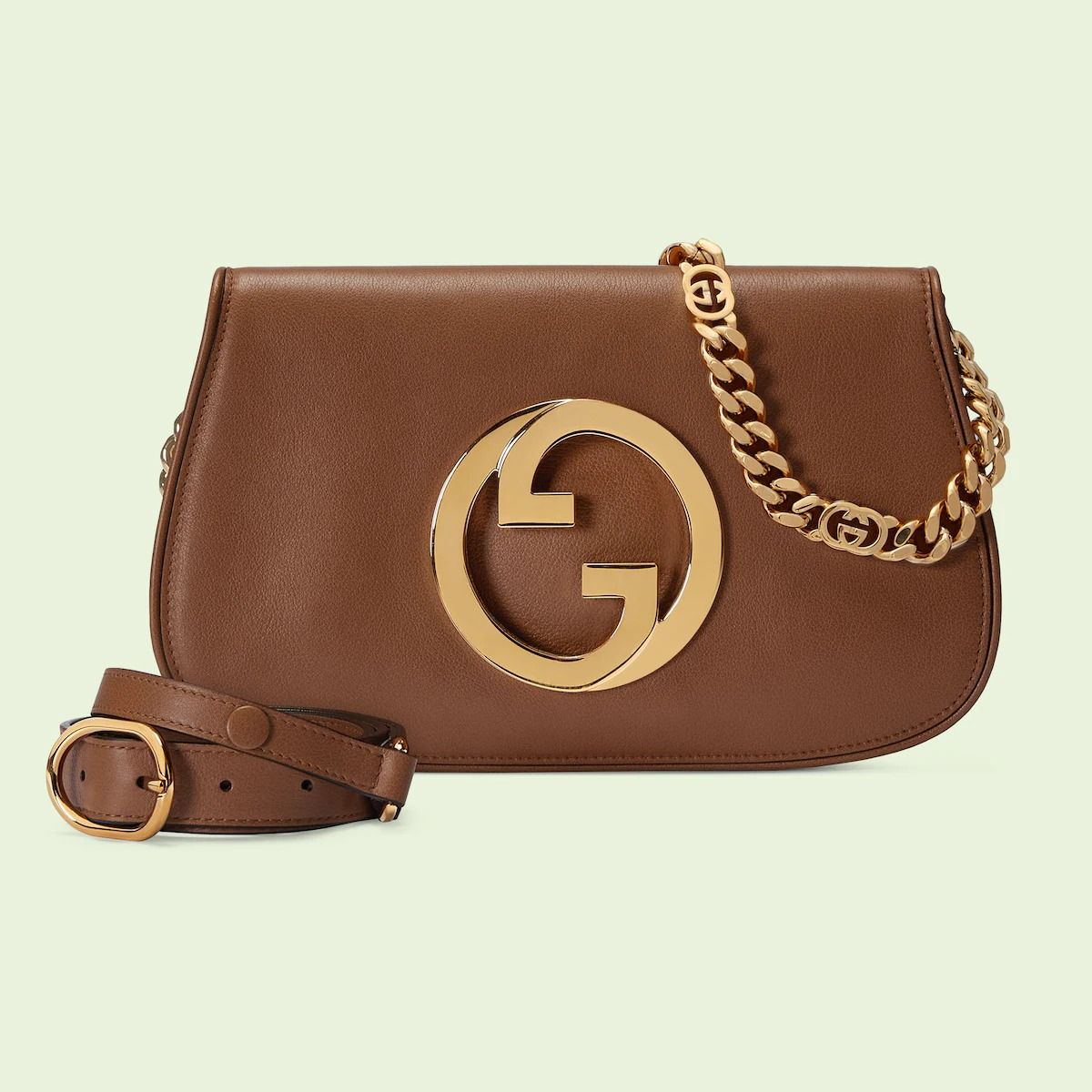 Túi Gucci Blondie Shoulder Bag 'Cuir' 699268-UXX0G-2535 - Ảnh 8