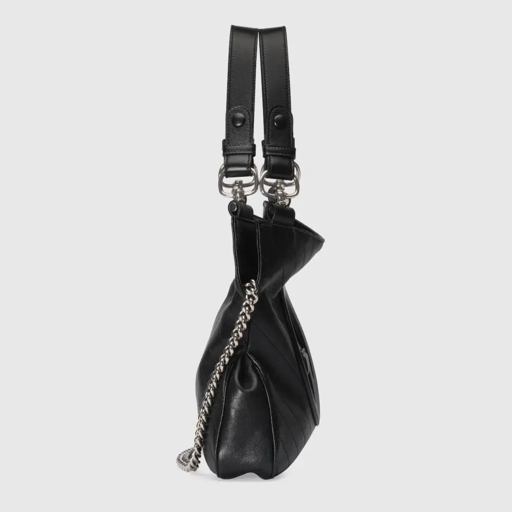 Túi Gucci Blondie Small Tote Bag 'Black' 751518-1AAOW-1000 - Ảnh 4