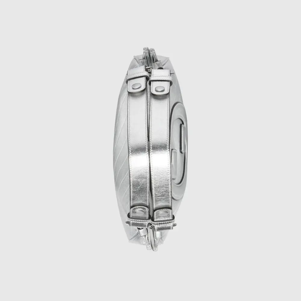 Túi Gucci Blondie Small Tote Bag 'Silver Lamé' 751518-AACBO-8106 - Ảnh 4