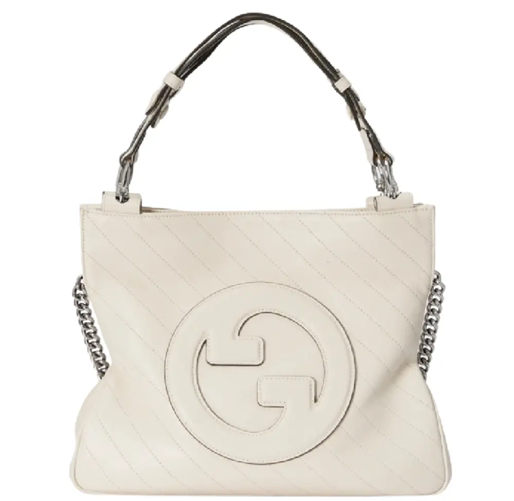 Túi Gucci Blondie Small Tote Bag ‘White’ 751518-1AAOW-9022