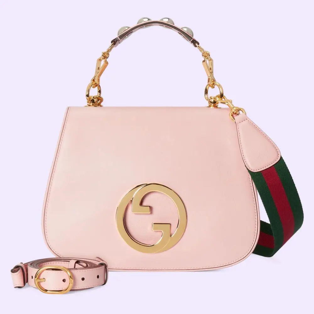 Túi Gucci Blondie Top Handle Bag 'Light Pink' 721172-UXXAG-6944 - Ảnh 6