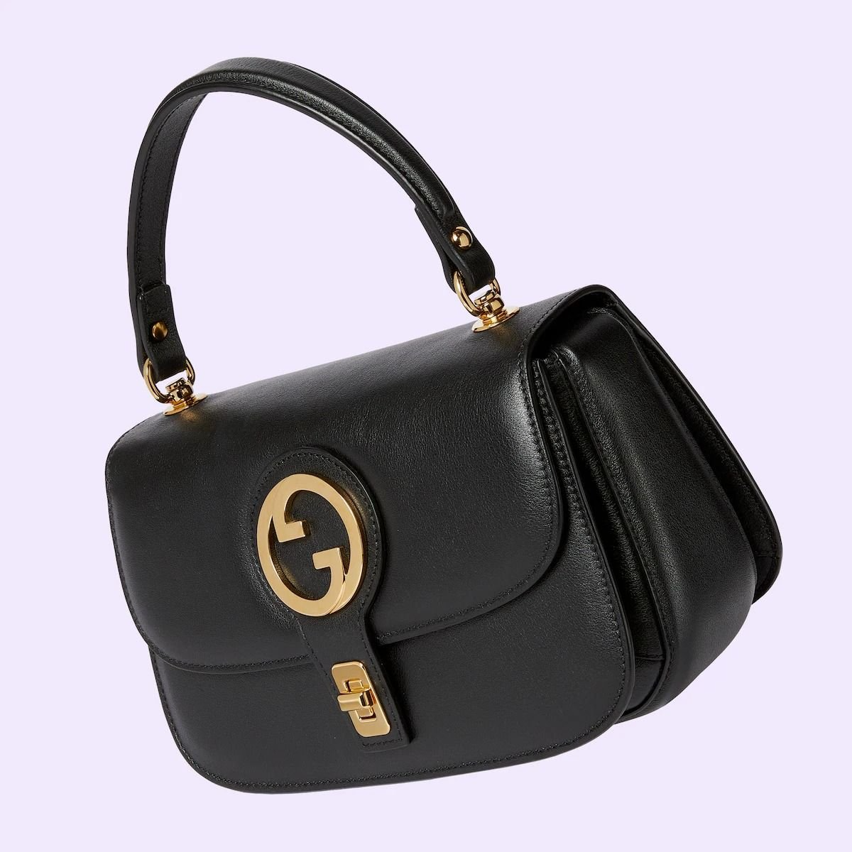Túi Gucci Blondie Top Handle Bag 'Black' 735101-UXX0G-1000 - Ảnh 6