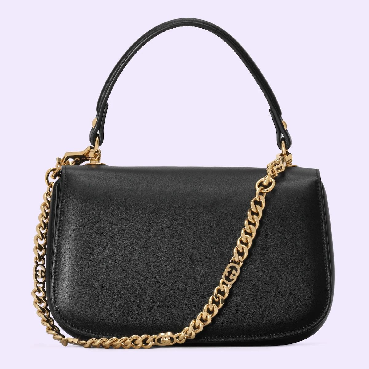 Túi Gucci Blondie Top Handle Bag 'Black' 735101-UXX0G-1000 - Ảnh 5