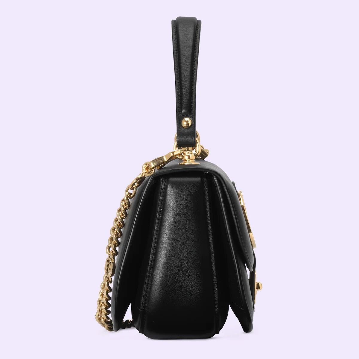 Túi Gucci Blondie Top Handle Bag 'Black' 735101-UXX0G-1000 - Ảnh 4