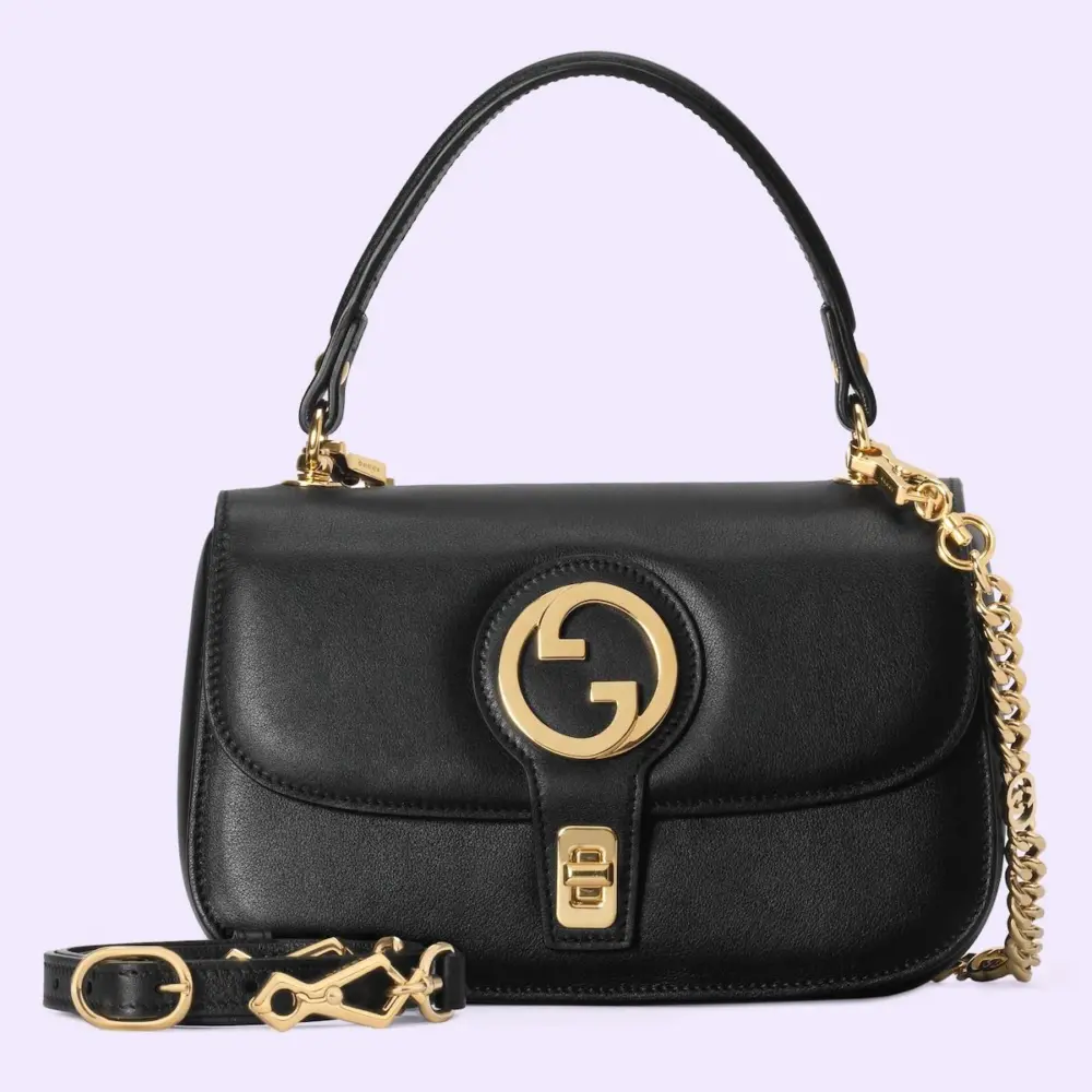Alternative view of Túi Gucci Blondie Top Handle Bag 'Black' 735101-UXX0G-1000