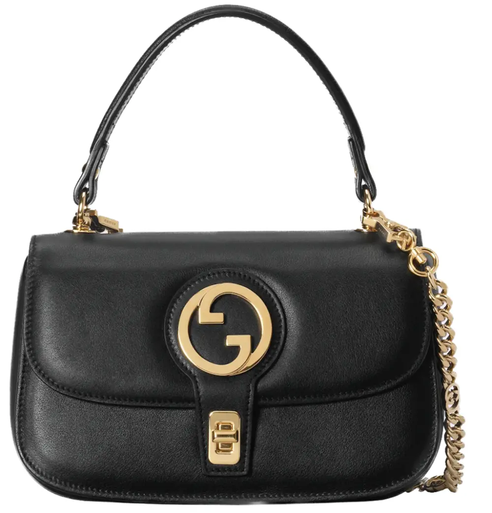 Túi Gucci Blondie Top Handle Bag 'Black' 735101-UXX0G-1000