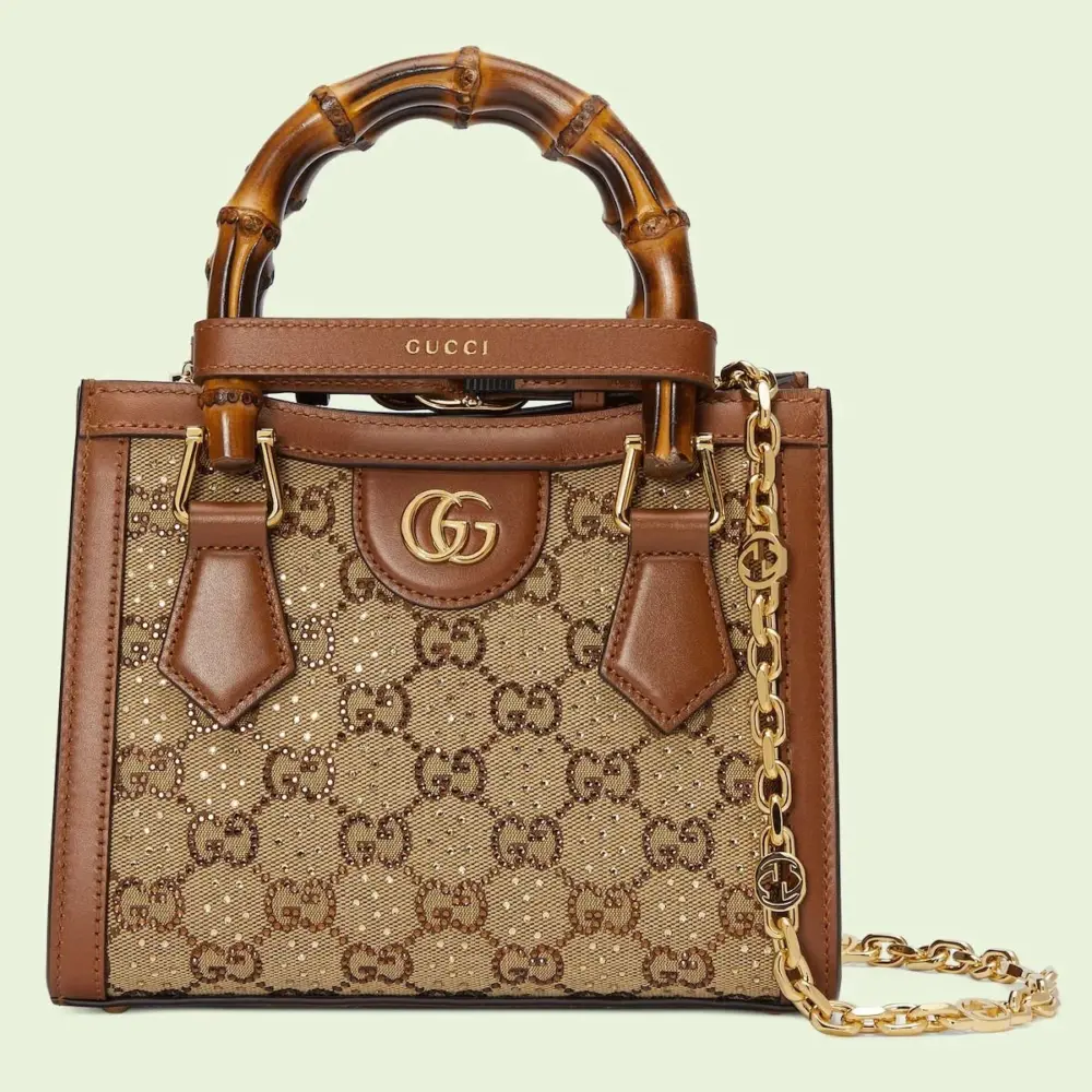 Túi Gucci Diana Mini Tote Bag 'Camel' 707449-21HRG-2687 - Ảnh 3