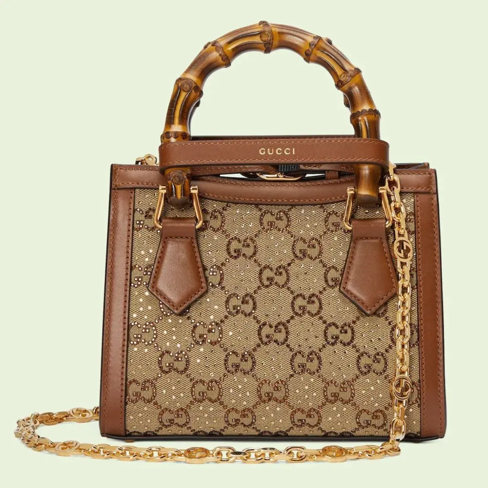 Túi Gucci Diana Mini Tote Bag 'Camel' 707449-21HRG-2687 - Ảnh 4