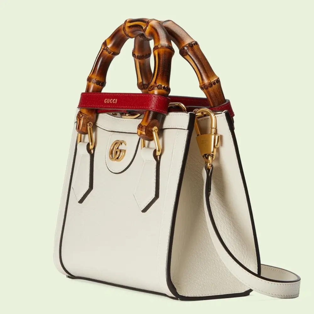 Túi Gucci Diana Mini Tote Bag 'White' 702732-U3ZDT-9196 - Ảnh 3