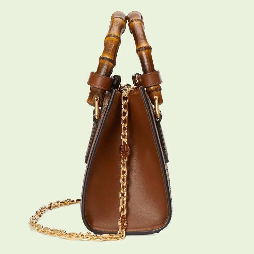 Túi Gucci Diana Mini Tote Bag 'Camel' 707449-21HRG-2687 - Ảnh 7