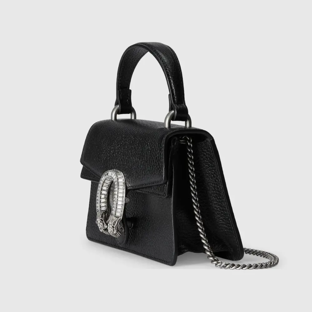 Alternative view of Túi Gucci Dionysus Mini Top Handle Bag 'Black' 752029-CAOGN-1155