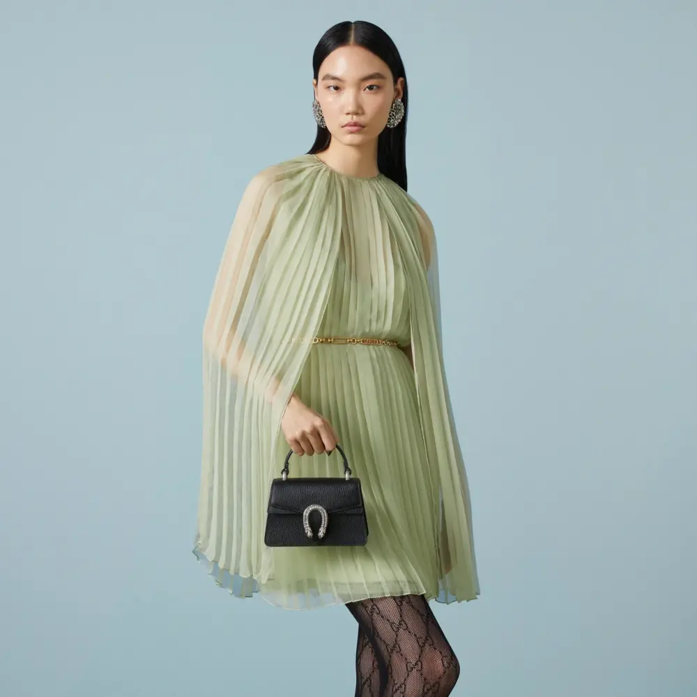 Túi Gucci Dionysus Mini Top Handle Bag 'Black' 752029-CAOGN-1155 - Ảnh 6