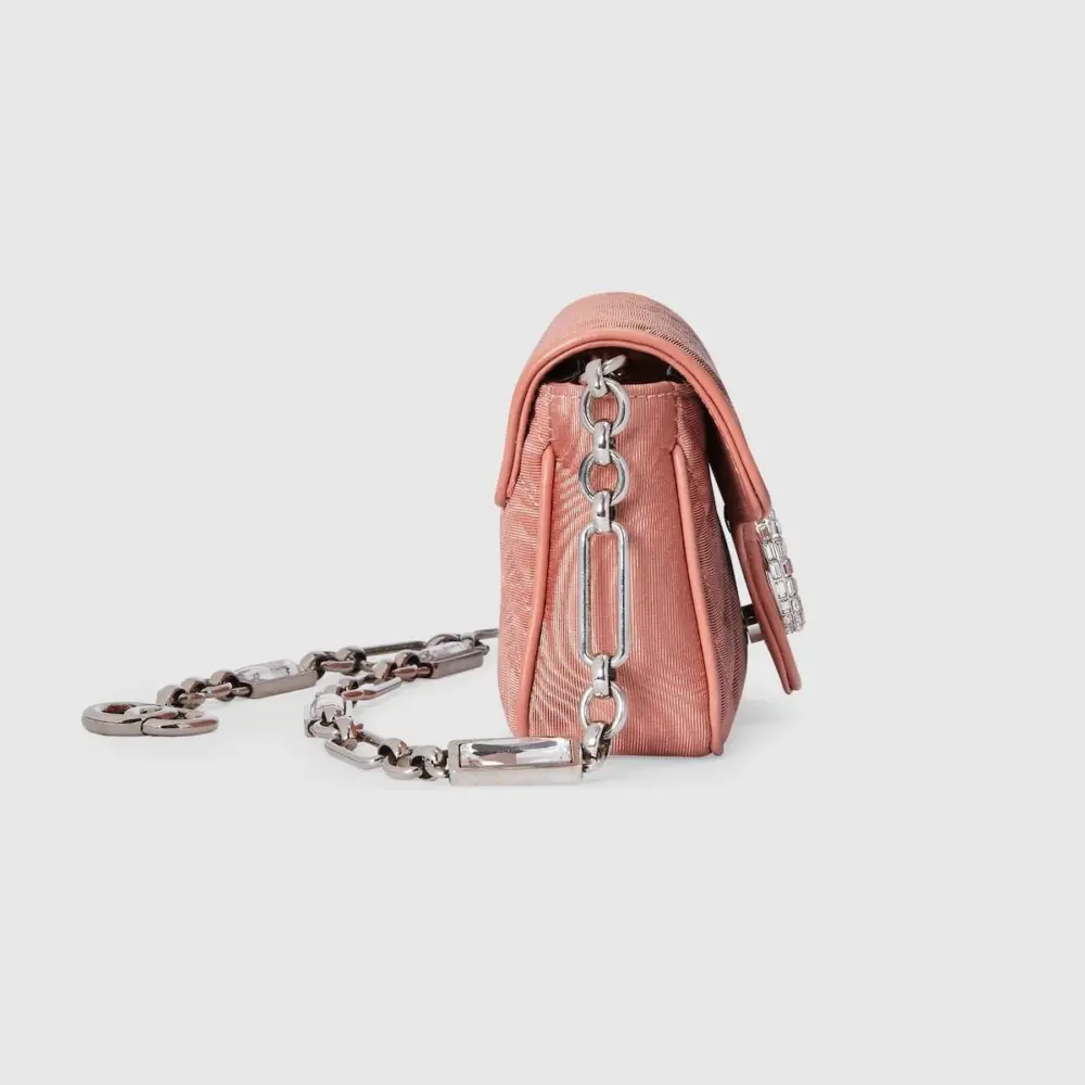 Túi Gucci GG Marmont Belt Bag 'Pink Moiré' 746608-FAB7Y-7941 - Ảnh 4
