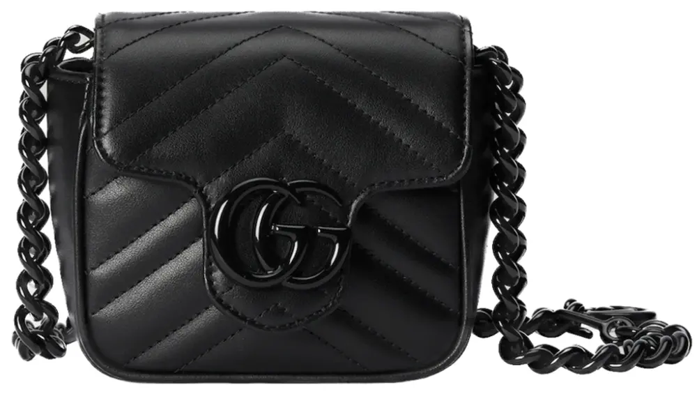 Túi Gucci GG Marmont Belt Bag 'Black' 739599-UM8KV-1000
