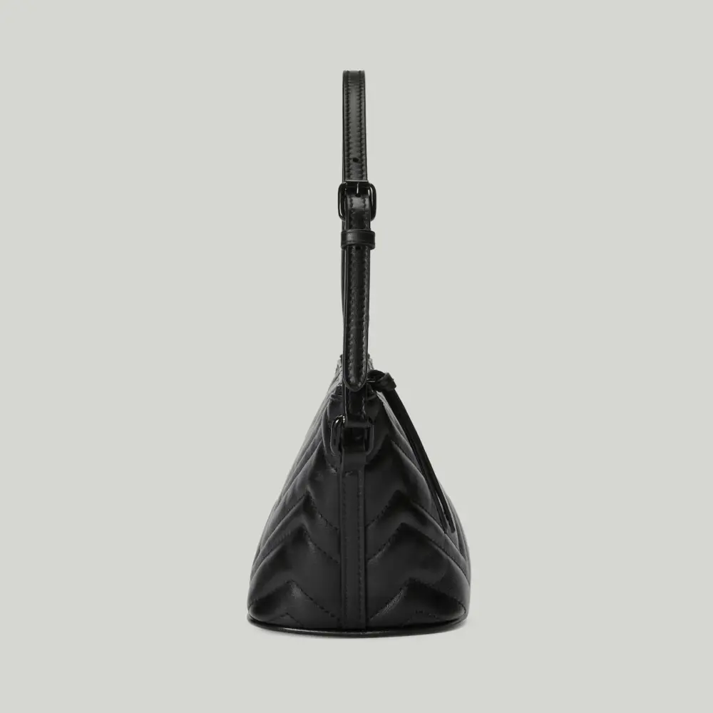 Túi Gucci GG Marmont Shoulder Bag 'Black' 739166-DTDHV-1000 - Ảnh 5