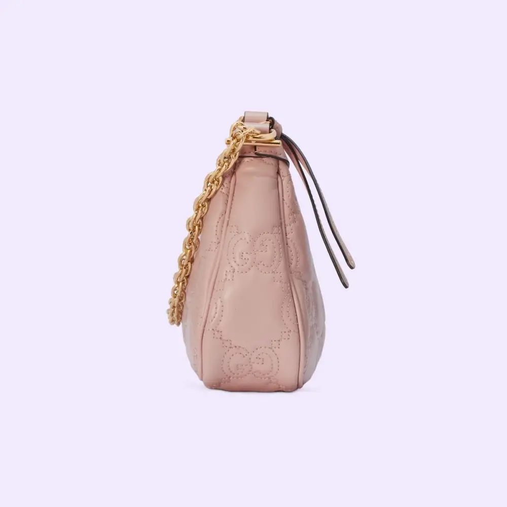 Túi Gucci GG Matelassé Handbag 'Pink' 735049-UM8HG-5941 - Ảnh 6