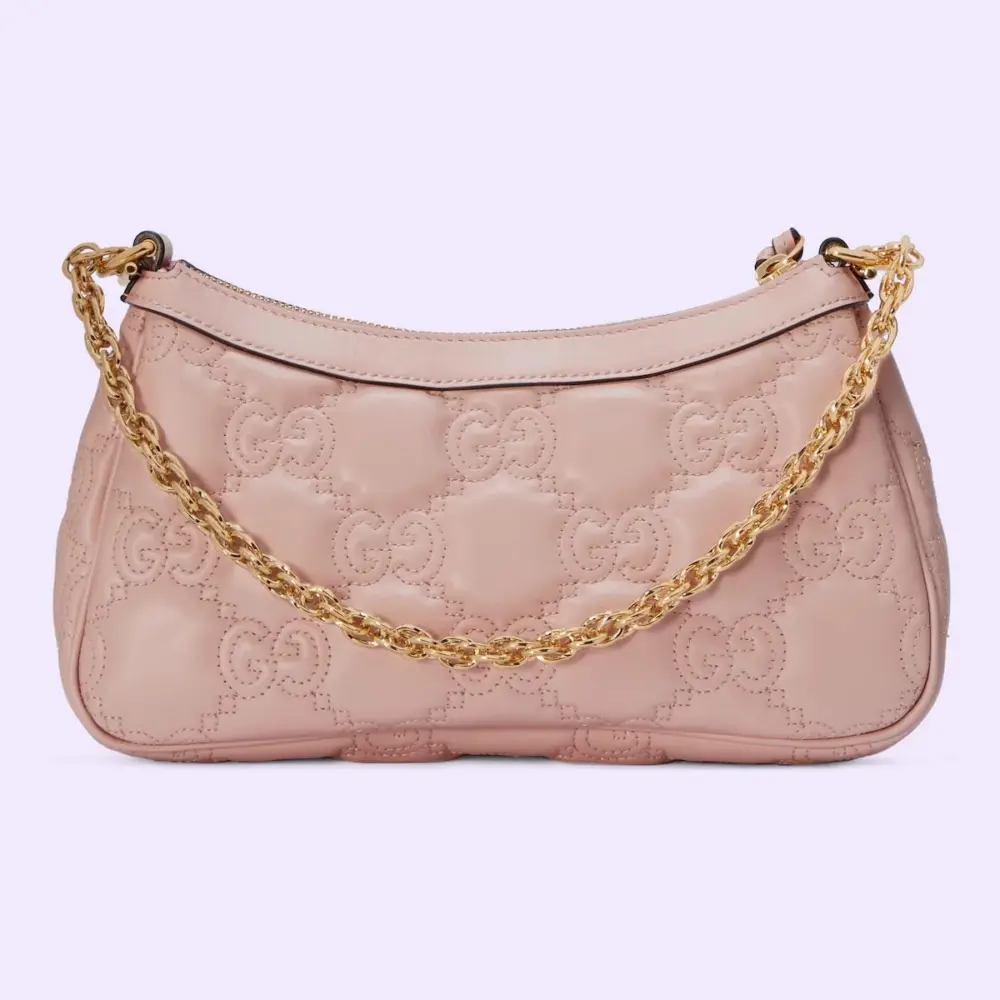 Túi Gucci GG Matelassé Handbag 'Pink' 735049-UM8HG-5941 - Ảnh 5