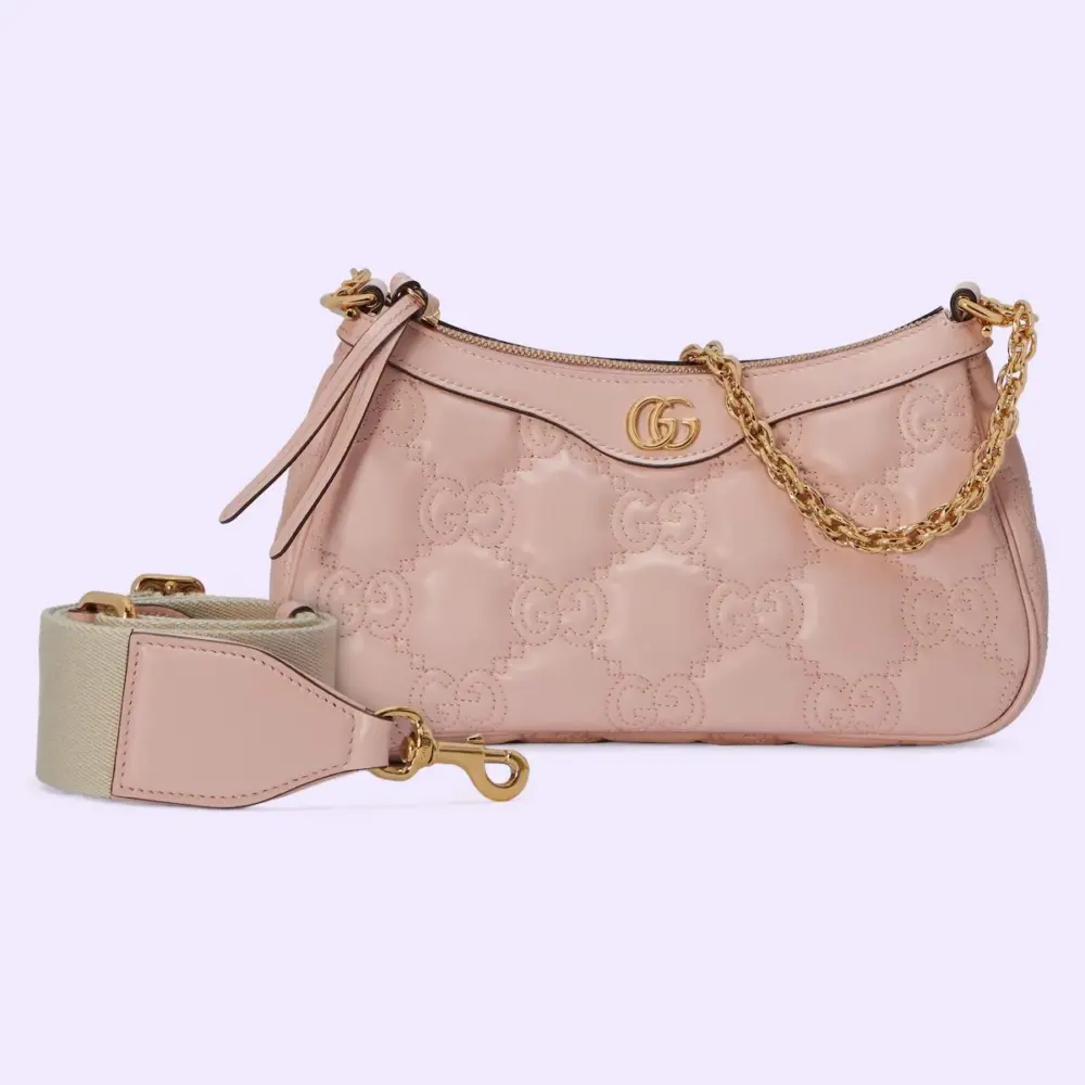 Alternative view of Túi Gucci GG Matelassé Handbag 'Pink' 735049-UM8HG-5941