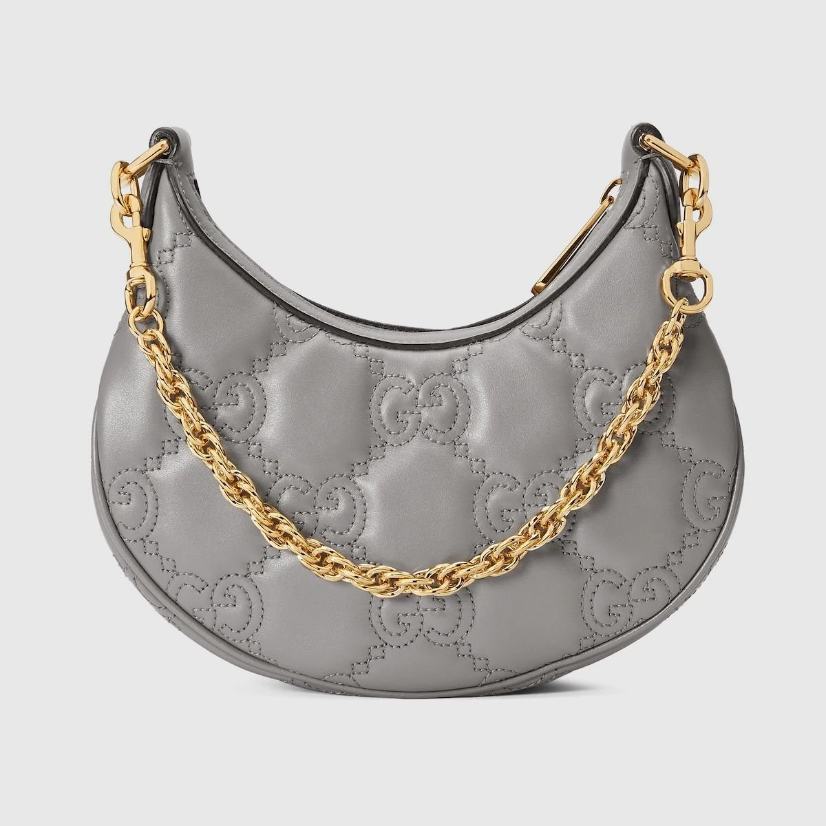 Túi Gucci GG Matelassé Mini Bag 'Grey' 739736-UM8IG-1275 - Ảnh 4