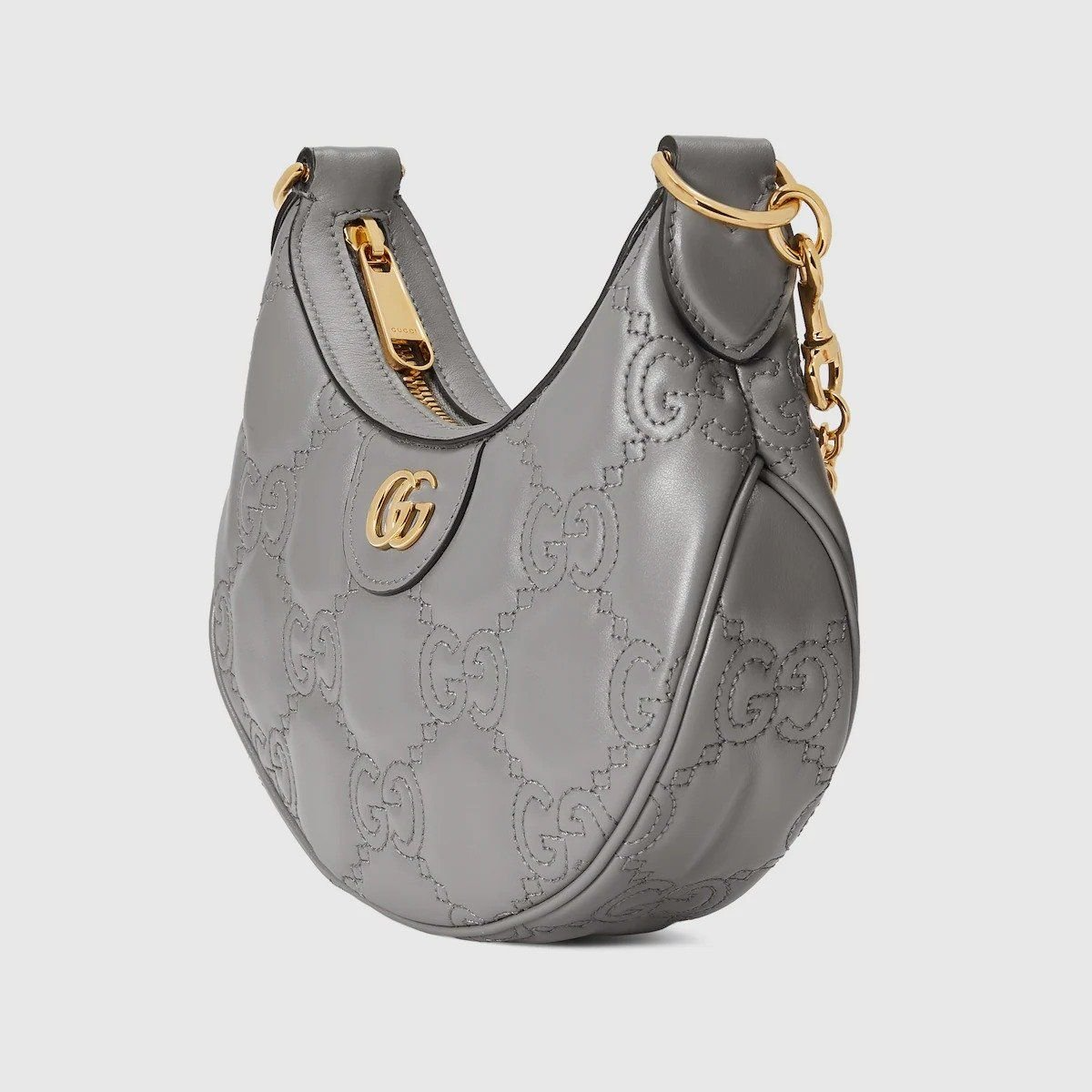 Túi Gucci GG Matelassé Mini Bag 'Grey' 739736-UM8IG-1275 - Ảnh 3