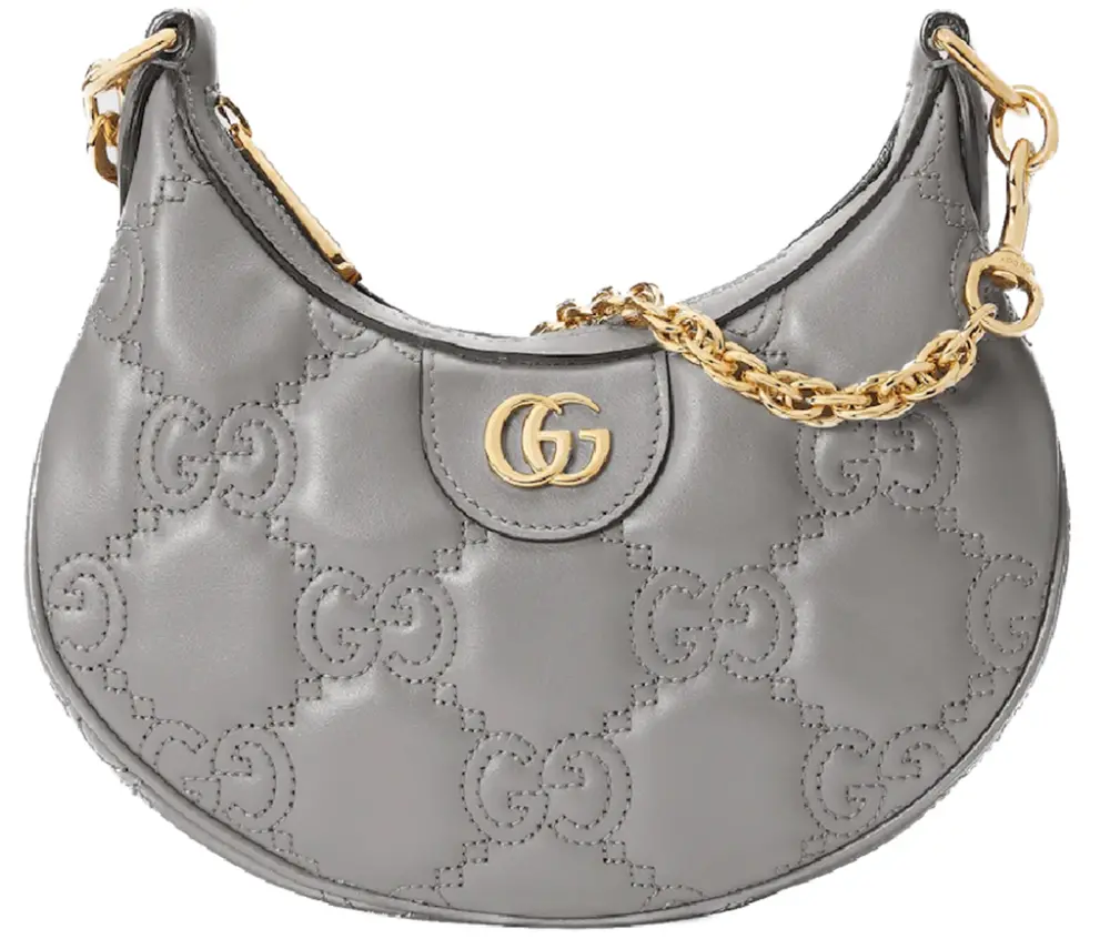 Túi Gucci GG Matelassé Mini Bag 'Grey' 739736-UM8IG-1275