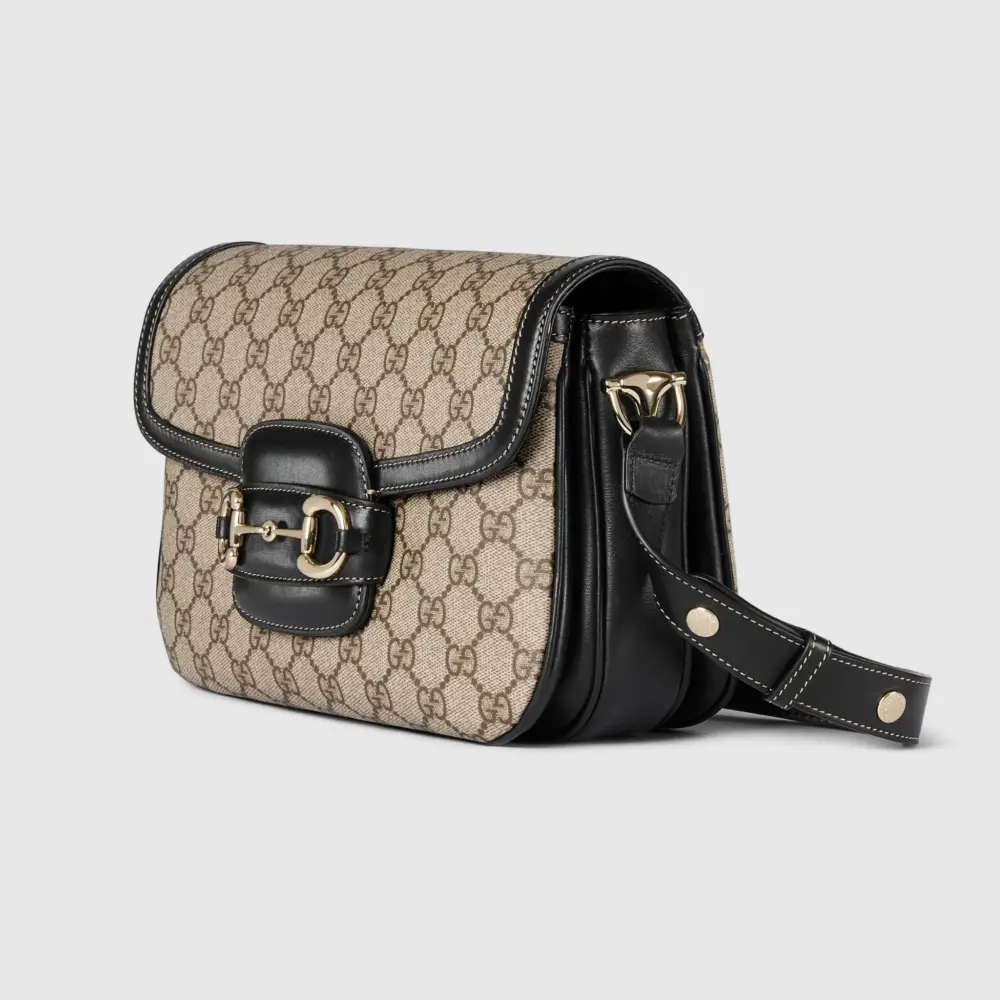 Alternative view of Túi Gucci Horsebit 1955 Soft Small Shoulder Bag 'Beige' 815178-FAD6L-9741
