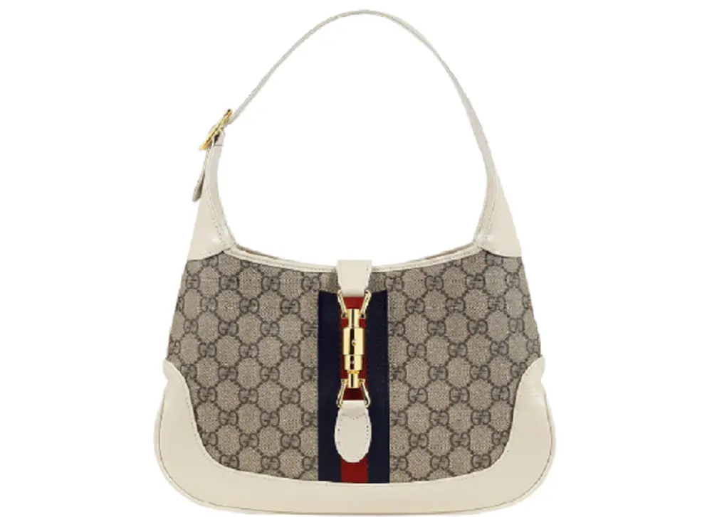 Túi Gucci Jackie 1961 'Beige And Ebony GG' 636706-HUHHG-9794