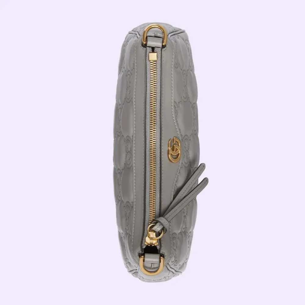 Túi Gucci Matelassé Handbag 'Grey' 735049-UM8HG-1563 - Ảnh 4