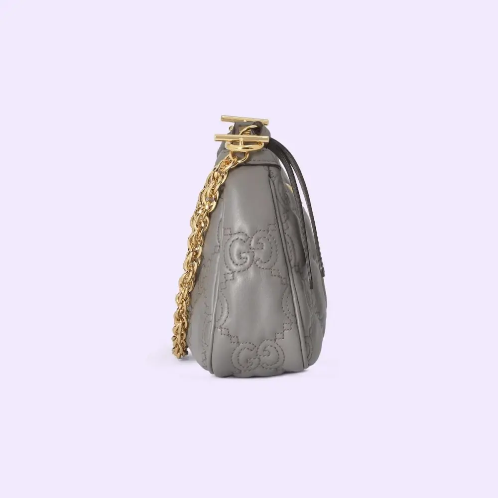 Alternative view of Túi Gucci Matelassé Handbag 'Grey' 735049-UM8HG-1563