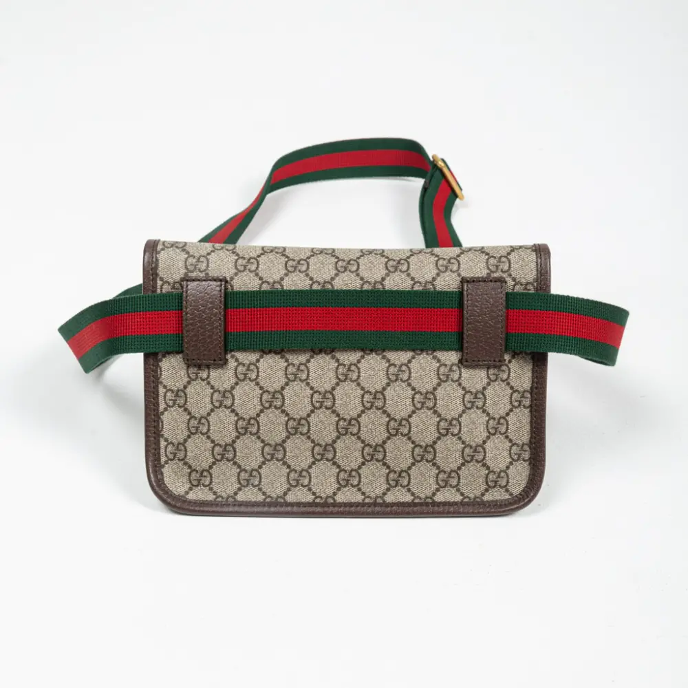 Túi Gucci Neo Vintage Gg Supreme Belt Bag 'Beige' 493930-9C2VT-8745 - Ảnh 4