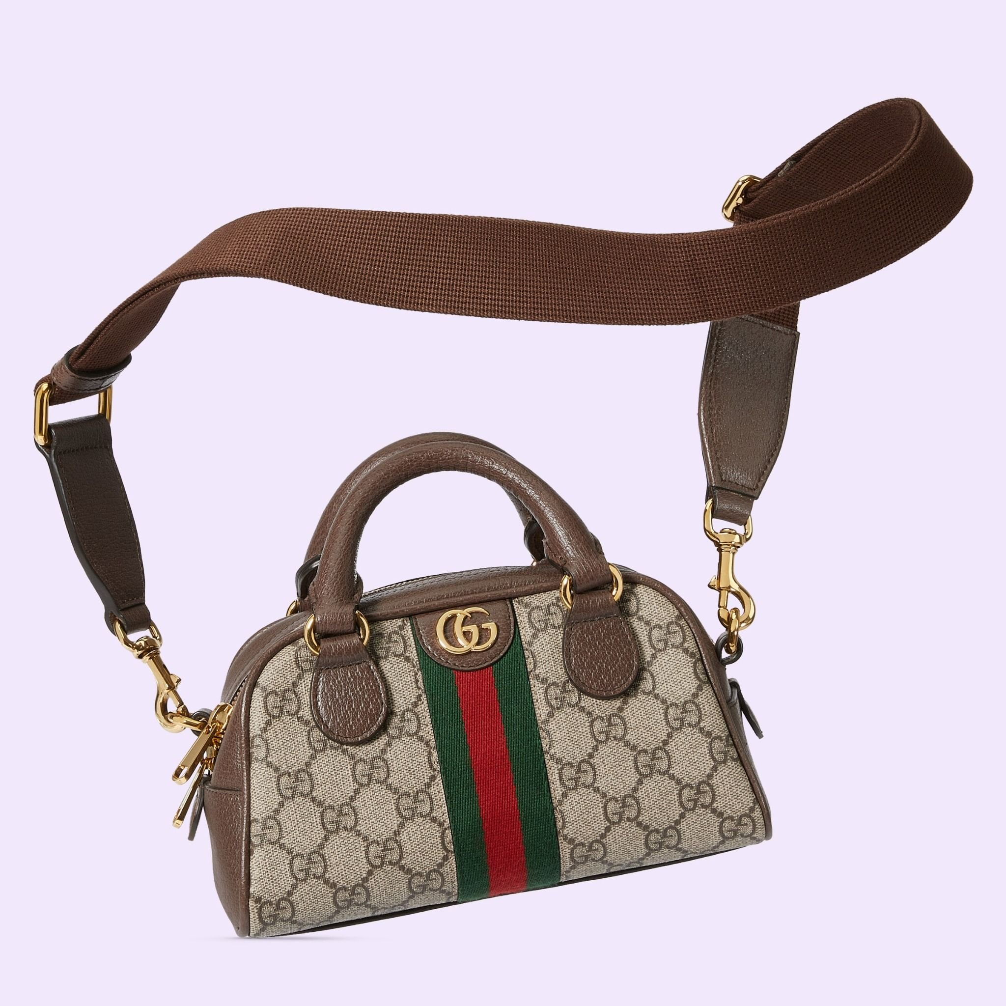 Túi Gucci Ophidia Mini GG Top Handle Bag 'Ebony' 724606-9C2SG-8746 - Ảnh 3