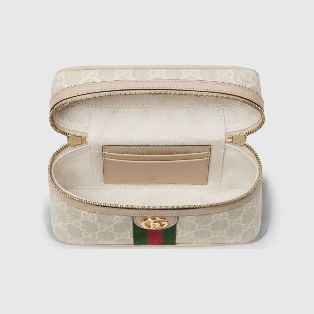Túi Gucci Ophidia Super Mini Shoulder Bag 'Beige' 816357-2ZGMN-9643 - Ảnh 4