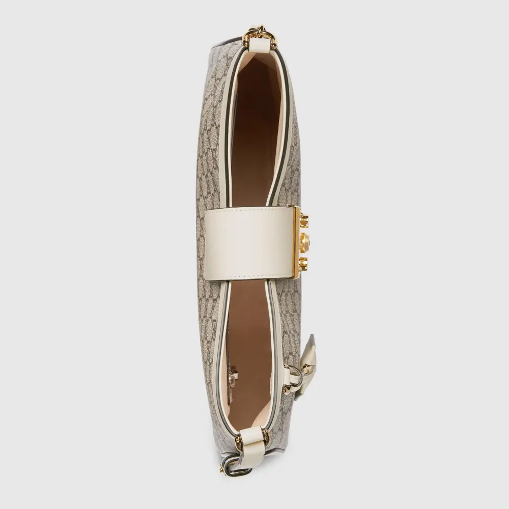 Túi Nữ Gucci Padlock GG Medium Shoulder Bag 'Beige' 795113-KHNKG-9761 - Ảnh 3
